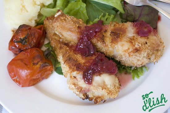 Crunchy coated chicken :: So D'lish. New Zealand's food blog website
