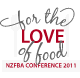 For The Love Of Food - NZFBA Conference 2011 logo