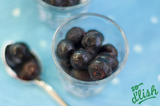 Oob organic blueberries